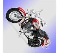 FIXARE 1/18 Motorcycle Models Red Diecast Moto Miniature Race Toy For Gift Collection For ROAD STAR
