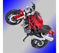 FIXARE 1/18 Red Diecast Motorcycle Off-road Race Toy For Gift Collection Models For Monster 696