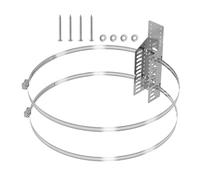 Fixation Murale Pour Réservoir D'Expansion - Compatible Avec Propane Ou Chauffe-eau | Structure Métallique Robust Pour Usage Intérieur Ou Extérieur | Accessory De Fixation Polyvalent Et Durable