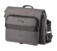 fixbag FB1_47165 Shoulder Bag with Adapter Plate for All Klickfix Variants (Not Included) or with Klickfix Extensions for Bicycle, E-Bike, E-Scooter and Handlebars, Gray, Mit Klickfix Adapterplatte +