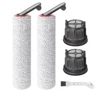 Fixbetter 5 Piece Accessory Set for Dreame H14 / H14 Pro / H14 Dual / H14 AE Wet and Dry Vacuum Cleaner Accessories 2 Brush Rollers + 2 HEPA Filters + 1 Cleaning Brush