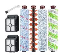 Fixbetter Accessories for Bissell Crosswave 3-in-1, 1 Pet Pro Roller Brush + 1 Carpet Brush + 1 Floor Brush + 1 Multi-Surface Brush + 2 Filters for Bissell Crosswave 2225 1866 2052 1713 1785 Series