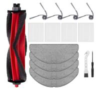 Fixbetter Accessories Kit for Roborock Q7 M5 / Q7 M5+ / Q7 L5 / Q7 L5+ Robot Vacuum Cleaner, 1 Main Brush, 4 Filters, 4 Mop Pads, 4 Side Brushes, 1 Cleaning Brush, 1 Screwdriver