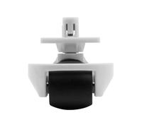 Fixbetter Front Wheel, Silent Wheel, Silent Front Wheel, Front Wheel, Tire Wheel for Roborock S8/S7/Q7/S6/S5/G20/G10S/G10/T7S/S65/S55 Series Robot Vacuum Cleaner, Xiaomi 1C/F9 Series Vacuum Cleaner