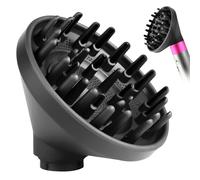 Fixbetter Upgraded Diffuser Nozzle for Dyson Airwrap Attachment, Hair Dryer Diffuser Attachment for Dyson Airwrap HS05 HS01, Converting for Dyson Airwrap Styler To Hair Dryer