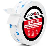 FIXCHORD 1600T PE Double Sided Adhesive Tape, Double Sided Tape Heavy Duty Mounting Tape, Extra Strong Sticky Tape, Waterproof Mounting Adhesive Tape for Home, Office & School Decor, 3 m*30 mm
