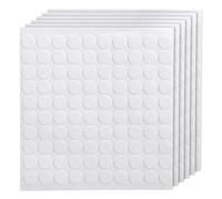 FIXCHORD Double Sided Sticky Dots, 600pcs Clear Acrylic Glue Dots, Waterproof Dot Stickers Adhesive Dots, 15mm Removable Round No Trace Putty for Birthday Party Wedding Christmas Decor Scrapbooking