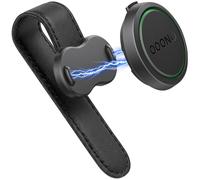 FIXCHORD Magnetic Car Sun Visor Holder for OOONO CO-Driver NO2, 1 Pack Leather Sun Visor Mount Compatible with OOONO CO-Driver NO2 Speed Camera Alarm