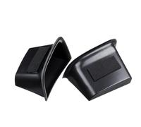 FIXCOR 2PCS ABS Black Car Door Side Handle Armrest Storage Box Direct with Non-Slip Mat for Volvo S90 V90 CC 2017 2018