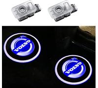 FIXCOR 2Pcs Car Welcome Door Light for Volvo V40 V60 S60 S80 XC60 XC90, Door Light Projector HD No Fade Projector Ghost Shadow Lights Puddle Lights Car Accessories