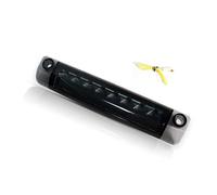 FIXCOR 3rd Brake Stop Light Tail Light For Toyota For 4Runner For Highlander For Prius C V For Sienna Car Red LED High Mount Third (Smoked Lens)