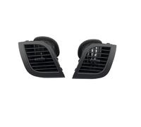 FIXCOR AC Center Air Duct Vent Nozzle Air Conditioning Outlet 97410-0U0004X For Hyundai For Verna For Solaris For Valves Grille Air Vent(LR 2pcs black)
