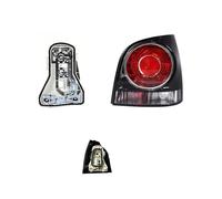 FIXCOR Car Accessories Taillight For VW For Polo Hatchback 2006-2010 Auto Tail Light And Circuit Board Holder Lamp Without Bulbs