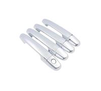 FIXCOR Car Door Handle Cover for Toyota for Hilux MK7 2005 2006 2007 2008~2014 Styling Sticker Decoration Chrome Paint Auto Accessories(1Keyholes 4door)