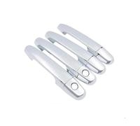 FIXCOR Car Door Handle Cover for Toyota for Hilux MK7 2005 2006 2007 2008~2014 Styling Sticker Decoration Chrome Paint Auto Accessories(2Keyholes 4door)