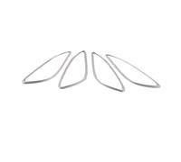 FIXCOR Car Door Handle Frame Trims Decoration for Opel for Astra K 2017 2018 2019 2020 Sport for Tourer 2021 Gs for Vauxhall(Style 1)