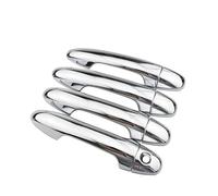 FIXCOR Car Exterior Chrome Side Door Handle Cover Trims for Toyota for RAV4 for RAV-4 2013 2014 2015 ABS Chrome 8PCS/Set