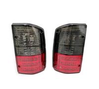 FIXCOR Car LED Rear Tail Light Brake Lamp For Nissan For Patrol GQ Y60 GR 1987 1988 1989 1990 1991 1992 1993 1994 1995 1996 1997(Red and black)