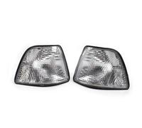 FIXCOR Car Left &Right Corner Turn Signal Lamp Corner Lights With Lens For 3 Series E36 4 DOOR 1992-1998 63138353279/63138353280 1 Pair(White)