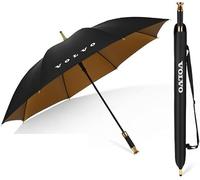 FIXCOR Car Portable Folding Umbrella, Fully Automatic Umbrella Waterproof Windproof Durable Sun Protection Anti-UV Umbrella