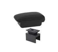 FIXCOR Car Storage Box Accessories Armrest Box For A-udi A1 Car Armrest Box Center Interior USB Charging Car Accessories(A2 black line No USB)