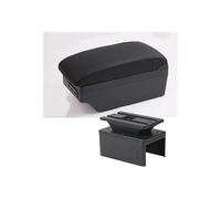 FIXCOR Car Storage Box Accessories Armrest Box For A-udi A1 Car Armrest Box Center Interior USB Charging Car Accessories(C2 black line 7USB)