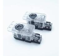 FIXCOR Car Welcome Door Light for Volvo Polestar 2 V60 Polestar 1, Door Light Projector HD No Fade Projector Ghost Shadow Lights Puddle Lights Car Accessories,A Two