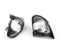 FIXCOR Corner Lights Crystal Clear W/Trim For E46 3 Series 4Door 2002 2003 2004 2005