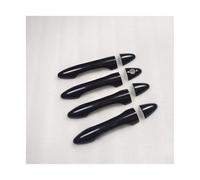 FIXCOR Door Handle Cover for Hyundai for Tucson Ix35 2010 2011 2012 2013 ABS Chrome Trims Side Door Catch Frame Car Exterior Accessories(Style4)