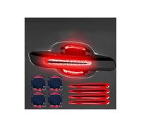 FIXCOR Door Handle Film Paint Scratch Door Bowl Anti-Scratch Sticker Protector Reflective Sticker(Red)