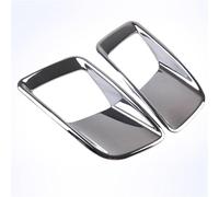 FIXCOR Fog Light Cover Car Rear Fog Light Frame Trim Light Eyebrow Rear Back Fog Light Lamp Cover For Peugeot 2008 E-2008 2020 2021 2022 2023 Front Bumper Fog Light Grill