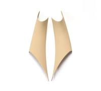 FIXCOR for 3/GT 4 Series F30 F35 2012-2018 2PCS Car Styling Interior Door Panel Handle Inner Pull Protective Cover Trim Black (Carbon Fiber Pattern)