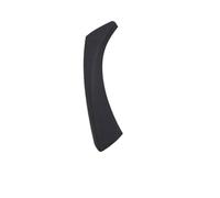 FIXCOR for 3 Series E90 E91 316 318 320 325 328 Car Inner Handle Interior Door Panel Pull Trim Cover Black Left Right (Black-Left-Cover)