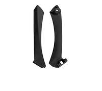 FIXCOR for 3 Series E90 E91 E92 2005-2012 Car Interior Right Left Side Inner Front Door Panel Handle Pull Trim Cover (Black Right kit)