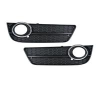 FIXCOR For A5 2008 2009 2010 2011 2012 Fog Lamp Light Grille Cover Honeycomb Fog Lampshade Auto Parts (Left and right)