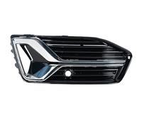 FIXCOR For A6 C8 Base 2018 2019 2020 2021 2022 2023 Glossy Black Car Front Fog Light Lamp Grill 4KD807647D 4KD807648D (ONE Left)