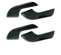 FIXCOR for Alfa Romeo for Giulietta Interior Accessories Trim Door Inner Handle Decoration Shell Protective Cover Car Stickers (Black-4pcs)