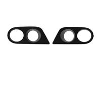 FIXCOR For E46 M3 2001-2006 2 Door Car Fog Lights Cover Lamp Frame Light Grille 2Pcs Accessories (Matte Black)