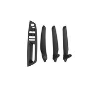 FIXCOR for E70 E71 E72 X5 X6 Car Interior Door Handle Inner Panel Pull Trim Cover Armrest LHD RHD 4Pcs(Model B LHD Black)