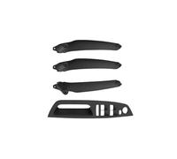 FIXCOR for E70 E71 E72 X5 X6 Car Interior Door Handle Inner Panel Pull Trim Cover Armrest LHD RHD 4Pcs(Model B RHD Black)