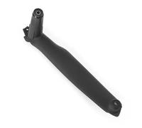 FIXCOR for E70 X5 E71 E72 X6 SAV 2007-2013 Car Right Left Inner Door Panel Handle Pull Trim Cover Auto Interior Accessories (Black Left)