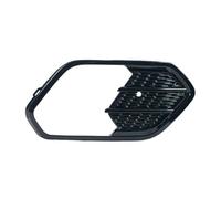 FIXCOR For Ford For Escape For Kuga 2017-2019 Car Front Bumper Fog Light Lamp Frame Grille Cover Fog Light Trim Cover (Bright black 1 Right)