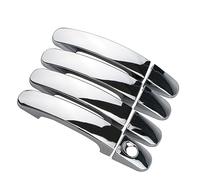 FIXCOR for Ford for Focus 2 3 4 MK2 MK3 MK4 for Kuga for Escape 8Pcs ABS Chrome Car Door Handle Protection Cover Doors Trim Accessories (Common Style)