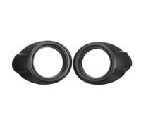FIXCOR For Ford For Focus 2012-2014 Front Bumper Fog Light Frame Lamp Trim Grill Cover BM51-19953-AD BM51-19952-AD (Black)