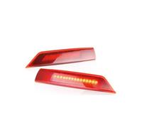 FIXCOR For Ford For Transit/Tourneo/Custom 2012-2021 2Pcs Smoked/Red Lens Third 3rd Brake Light High Mounted Stop Lamp (2pcs LED RED Lens)