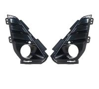 FIXCOR For GMC For Terrain 2018 2019 Front Bumper Fog Light Cover Trim Fog Lamp Cover Grill Bezel (Left and right)