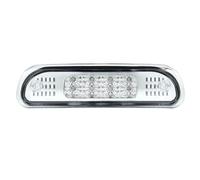 FIXCOR For Jeep For Grand Cherokee 1999-2004 Car 3Rd Third Brake Stop Light High Mount Rear Brake Stop Lamp Signal Lamp 55155140AB (White)