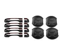 FIXCOR for Jeep for Renegade 2016 2017 2018 2019 2020 2021 2022 Car Door Handle Shell/Outer Door Bowl Decoration Cover Exterior Accessories (2)