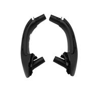 FIXCOR for Mercedes for Benz W203 C Class Sedan 2000-2007 2pcs/4pcs Car Front Left Right Interior Door Pull Handle Set Replacement (Black Front 2pcs)