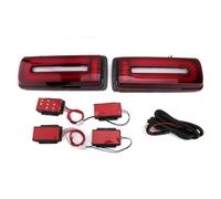 FIXCOR For Mercedes For Benz W463 G Class G500 G550 G55 G63 AMG 1990-2018 Brake Driving Reverse Fog Dynamic Turn Signal Lamp Tail Lights